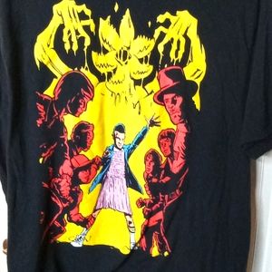 Stanger Things LootCrate Shirt Sz:XL Black